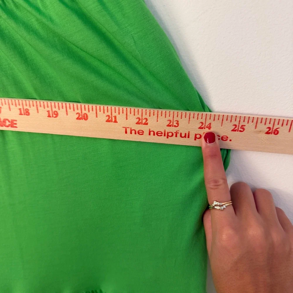 Lilly Pulitzer‎ Maribella Halter Maxi Dress Women Medium Gecko Green Tiered Boho
